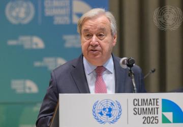 Secretary-General Addresses the Climate Summit 2025, a high-level special event on Climate Action