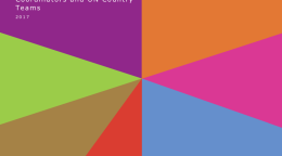 Cover shows the title "Human Rights and the Environment" against colourful diagonal shapes.