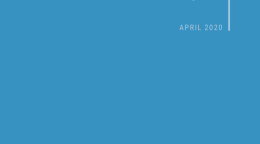 Cover shows the title "COVID-19 and Human Rights We are all in this together" against a solid blue background with the UN emblem on the lower left side.