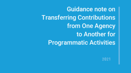 عنوان باللون الأبيض فوق خلفية زرقاء صلبة مع وجود شعاري مجموعة الأمم المتحدة للتنمية المستدامة وعقد العمل في أعلى اليسار.