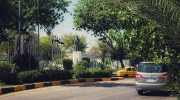 أحد الشوارع في العاصمة العراقية، بغداد.