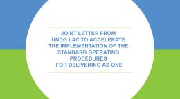 Portada del documento con un fondo azul y verde, y el título en inglés dentro de un círculo blanco.