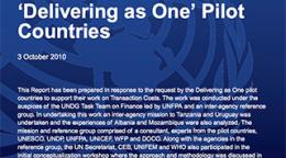 Portada del documento con fondo azul y el logo de la ONU en transparencia, y el logo del GNUD.