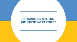 Portada del documento con un fondo azul y amarillo, y el título en inglés dentro de un círculo blanco.