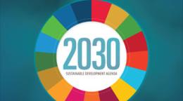 Portada del documento con la rueda de los ODS.