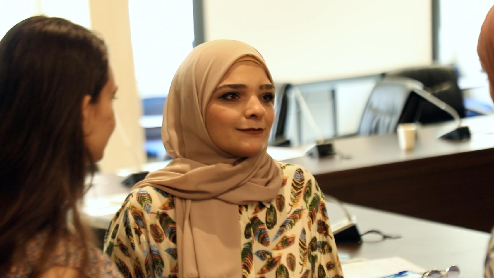 رنين، مشاركة في عملية "الشّباب لمكافحة الاخبار الزائفة وخطاب الكراهية" التي ينفّذها برنامج الأمم المتّحدة الإنمائي.  