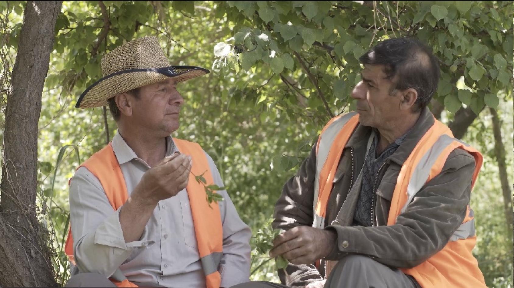 Waleed Abdulkhaliq (izquierda) y Faris Hussein Hiro (derecha).