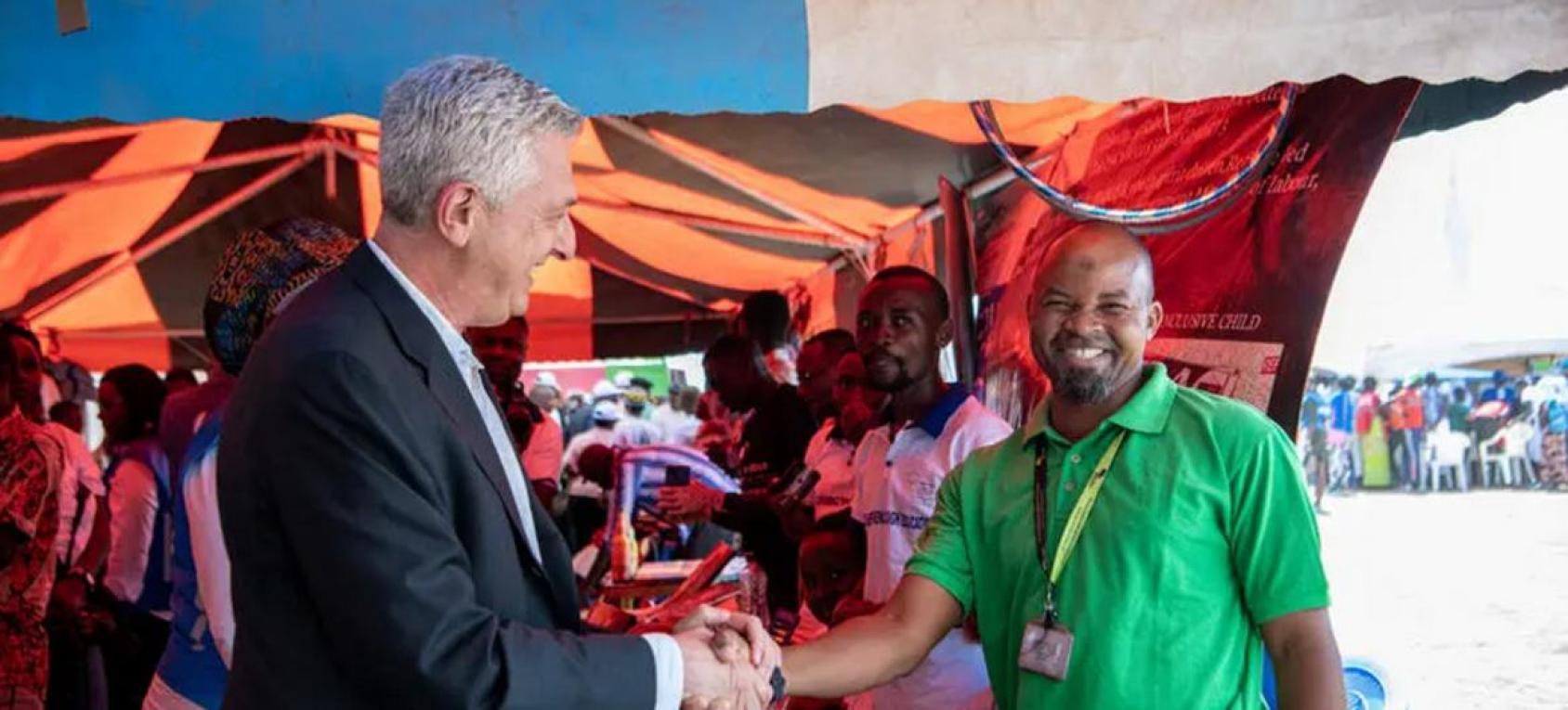 УВКБ | Филиппо Гранди и Абдулазиз Лугазо