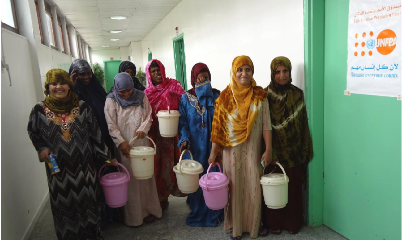 حالات ناسور ولادة بعد اجراء عمليات جراحية ناجحة لهن في مستشفى الثورة العام بصنعاء