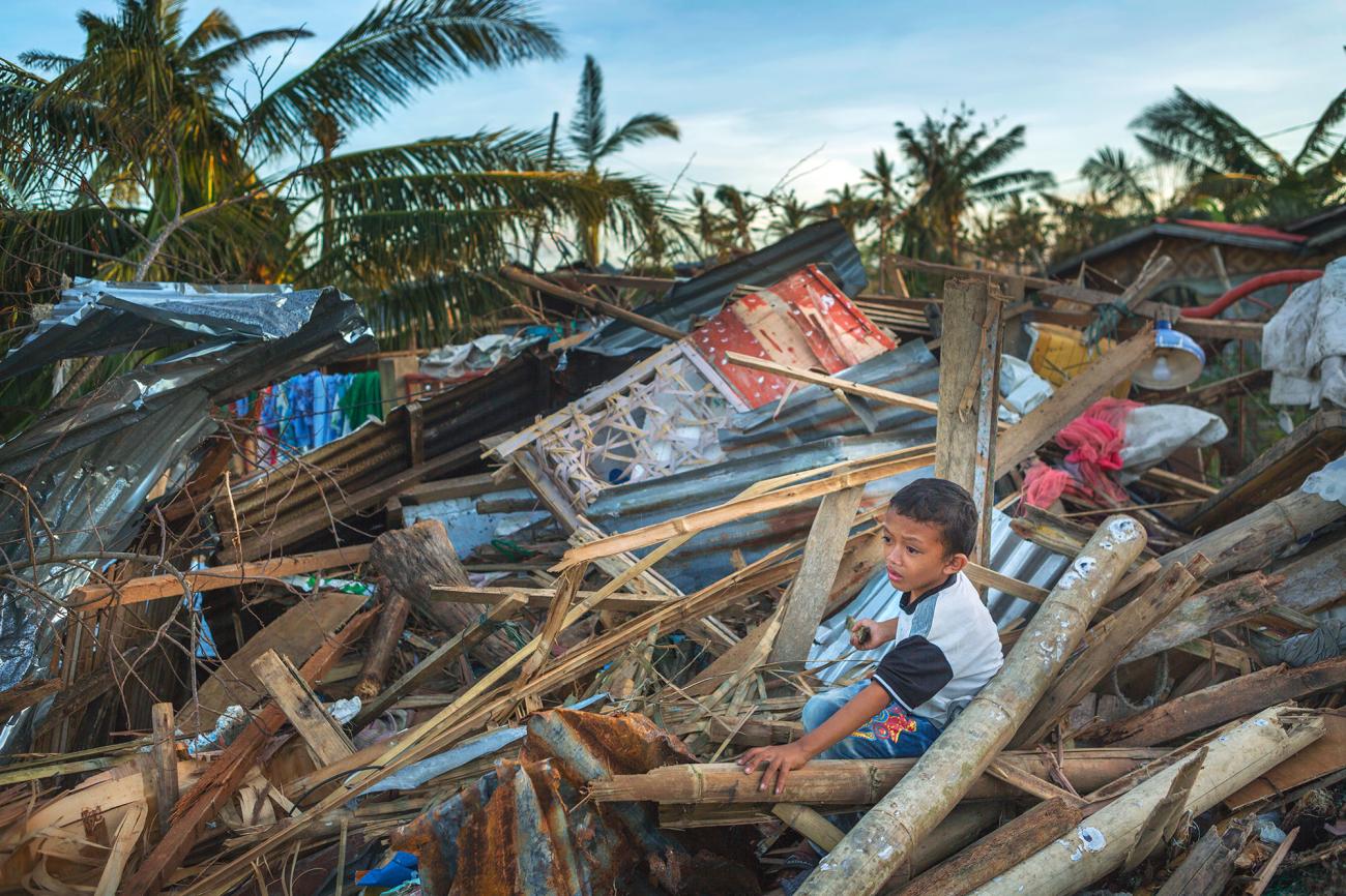Typhoons have caused widespread damage in the Philippines.