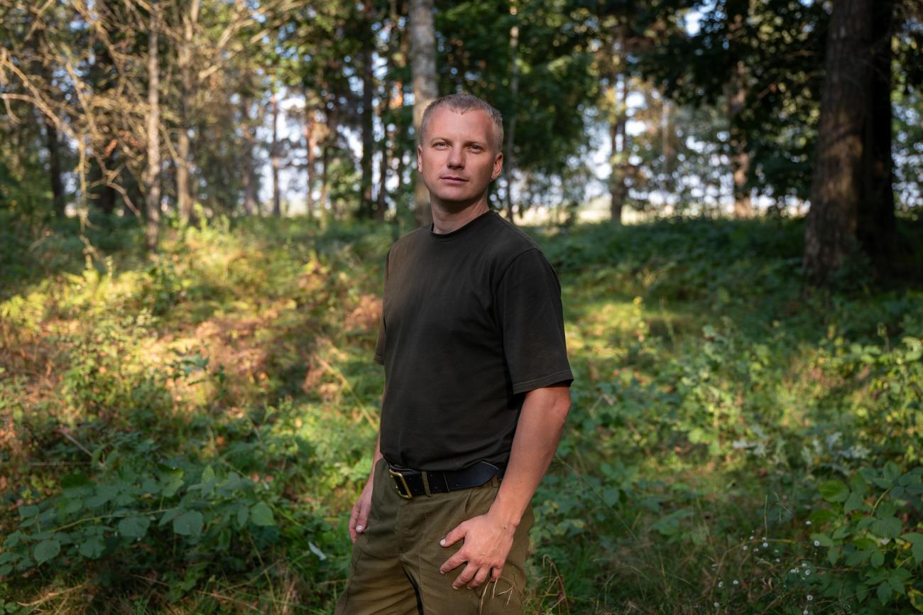 Pavel Verteyko, Chief Forester of the Zhlobin Forestry, Gomel region, Belarus
