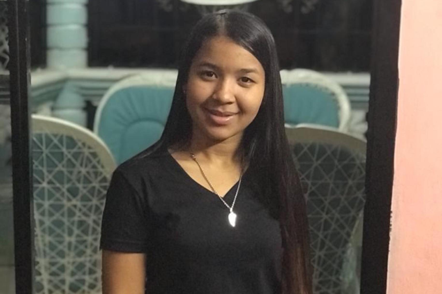 Samanta Carreras Martínez es una niña defensora de Monte Plata, República Dominicana.