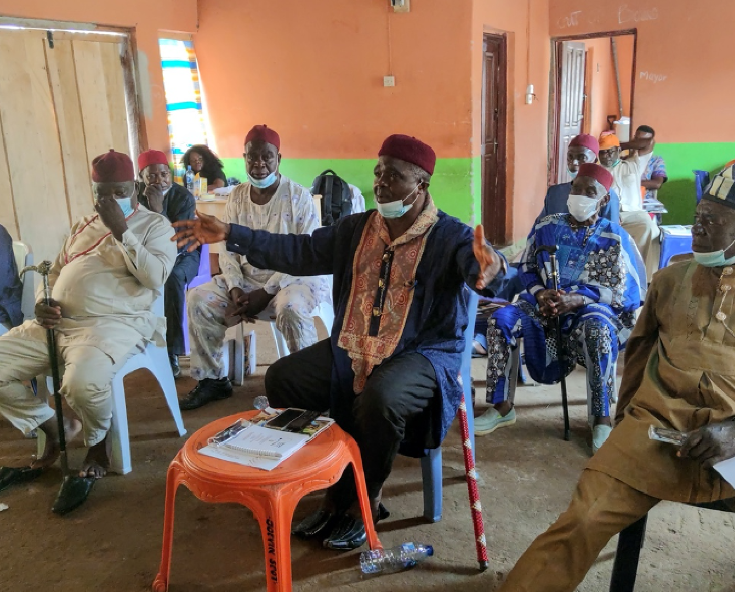 مجلس الرؤساء يشارك في تدريب نظمه مركز إل إس دي.