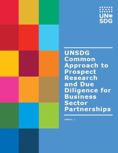 Cover shows a colourful grid on the left and on the right side is the title of the annex.