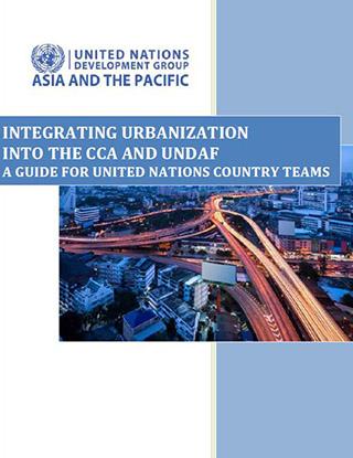 Portada del documento con fondo blanco y azul, y una fotografía nocturna de varias arterias viales con tráfico y luces.