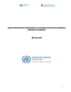 Рамочная программа по сотрудничеству (или ее эквивалент)