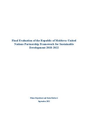 ЮНДАФ / Доклад об оценке рамочной программы по сотрудничеству