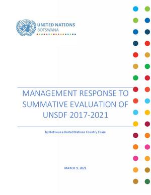 Оценка ЮНДАФ/РП: ответы руководства